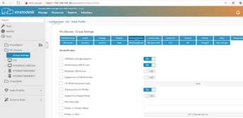 Manage User's Printer Environment from NoTouch Center