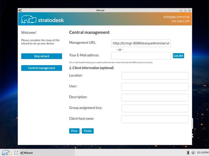 NoTouchOS-en-FirstTimeWizard-CentralMgmt