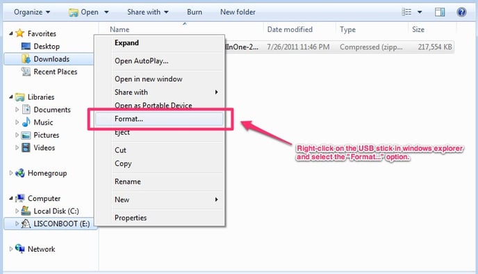 USB-Install-Format